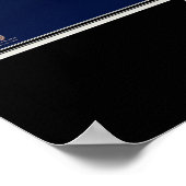 サンタクルーズマウンテンズカリフォルニア衛星地図 ポスター (角)