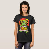 サンタクルーズメンズ忍者ピザ Tシャツ (正面フル)