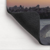 サンタクルーズライトハウスマウスパッド マウスパッド (コーナー)