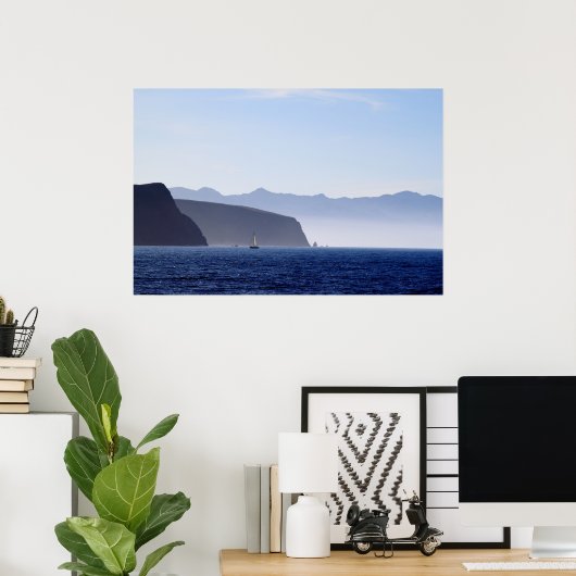 サンタクルーズ島 ポスター (ホームオフィス)