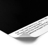 サンタクルーズ近くのオークツリー、1963年1月 ポスター (角)