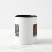 サンタクルーズ郡大樹公園への入り口 マグカップ (中央)