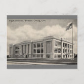 サンタクルーズ高校ヴィンテージはがき ポストカード (正面)