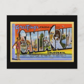 サンタクルーズ・カリフォルニアからのご挨拶 ポストカード (正面)