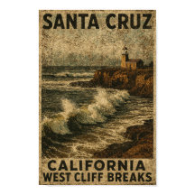 サンタクルーズ カリフォルニア ウェストクリフドライブ Steamer Lane