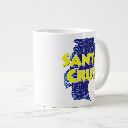 サンタクルーズ ジャンボコーヒーマグカップ (正面右)