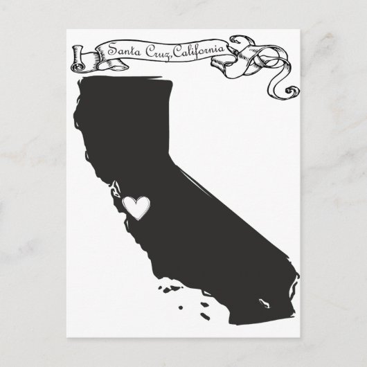 サンタクルーズ ポストカード (正面)