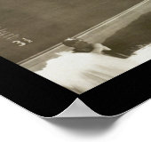 サンタクルーズCAプランジ写真1908 ポスター (角)