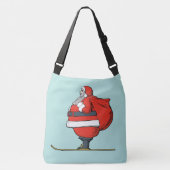 サンタクロスクリスマスクロス体バッグ財布 クロスボディバッグ (正面)