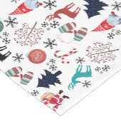 サンタクロストナディアパインツリーズミッテンス ショートテーブルランナー (コーナー)