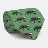 サンタクロースあらいぐま ネクタイ (ロール)