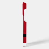 サンタクロースおもしろいのiPhoneデザイン iPhoneケース (左側面)