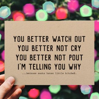 サンタクロースおもしろいは町のク来ラフトクリスマスへ シーズンカード