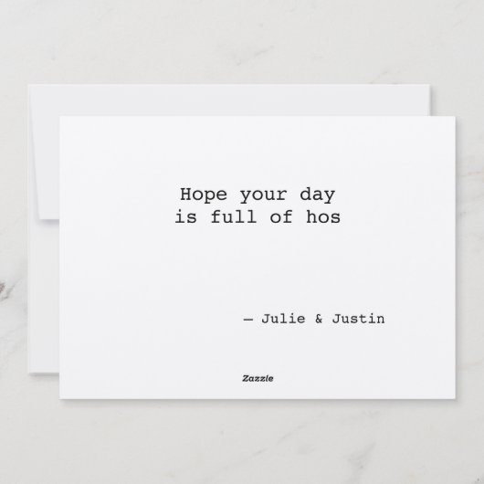 サンタクロースおもしろいは町のク来ラフトクリスマスへ シーズンカード (裏面)