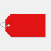 サンタクロースおもしろいカエル漫画カスタムクリスマス ギフトタグ (裏面横)