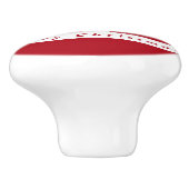 サンタクロースおもしろいクリスマスセラミックノブ セラミックノブ (側面)