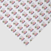 サンタクロースおもしろいトロピカルビーチクリスマス 薄葉紙 (詳細)