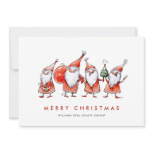 サンタクロースお洒落格言クリスマス企業の