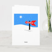 サンタクロースからのクリスマスウィッシュレター（男性） シーズンカード (裏面)