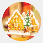 サンタクロースからのクリスマススペシャルクラシック配信 ラウンドシール (正面)