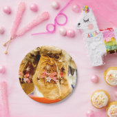 サンタクロースからのクリスマス配達 ペーパープレート (パーティー)