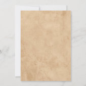 サンタクロースからのパーソナライズされた手紙 招待状 (裏面)