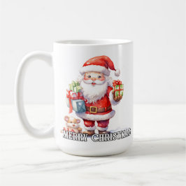 サンタクロースからのメリークリスマス コーヒーマグカップ