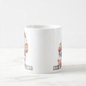 サンタクロースからのメリークリスマス コーヒーマグカップ (中央)
