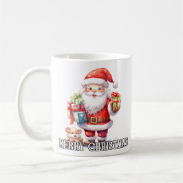 サンタクロースからのメリークリスマス コーヒーマグカップ