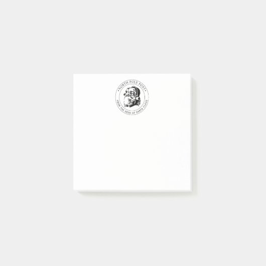 サンタクロースからの北極郵便公式レター ポストイット (正面)