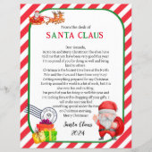 サンタクロースからの手紙 (正面)