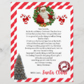 サンタクロースからの手紙 (正面/裏面)