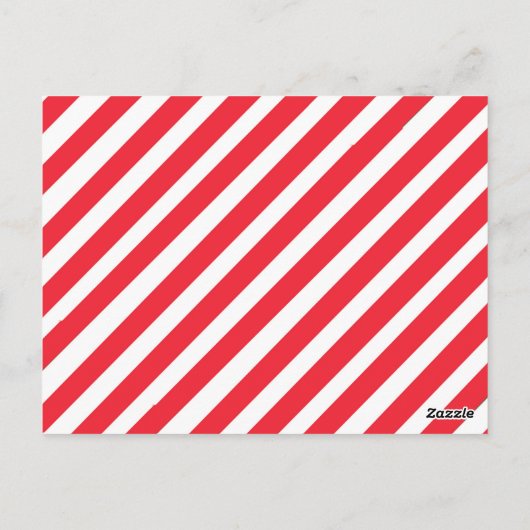 サンタクロースからの手紙 ポストカード (裏面)