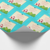 サンタクロースからの手紙 ラッピングペーパー (角)