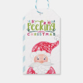 サンタクロースからの特別配達 |ピークなし ギフトタグ (裏面)