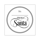 サンタクロースからクリスマスホリデーラバースタンプ ラバースタンプ (インプリント)