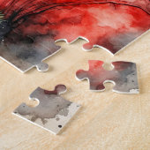 サンタクロースからハッピーホリデーズ ジグソーパズル (側面)