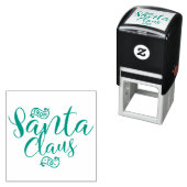 サンタクロースから |ブラシスタイリッシュスクリプトタイポグラフィ セルフインキングスタンプ (インサイチュ)