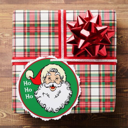 サンタクロースかわいいクリスマス オーナメントカード (インサイチュ (ギフト))