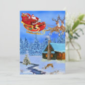 サンタクロースがやってくる シーズンカード (スタンド正面)