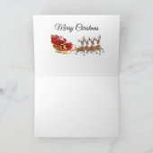 サンタクロースがやってくる シーズンカード (内部)