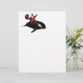 サンタクロースがオルカに乗り込む (スタンド正面)