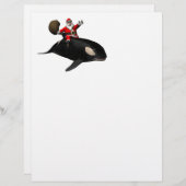 サンタクロースがオルカに乗り込む (正面/裏面)