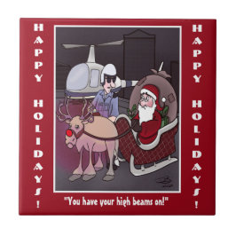 サンタクロースがチケットタイルを手に入れる タイル