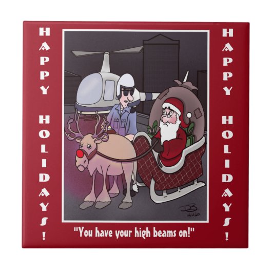 サンタクロースがチケットタイルを手に入れる タイル (正面)