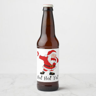 サンタクロースがパーソナライズ ビールラベル