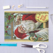 サンタクロースがプレゼントを！ 薄葉紙 (クラフト)