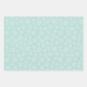 サンタクロースが列車の中でプレゼントとクリスマスツリーを ラッピングペーパーシート (正面2)