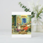 サンタクロースが北極に帰還 シーズンポストカード (スタンド正面)