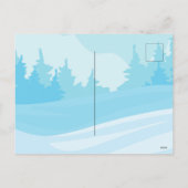 サンタクロースが困ったおもしろいクリスマスはがき シーズンポストカード (裏面)